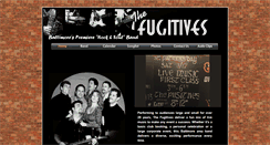 Desktop Screenshot of fugitivesband.com